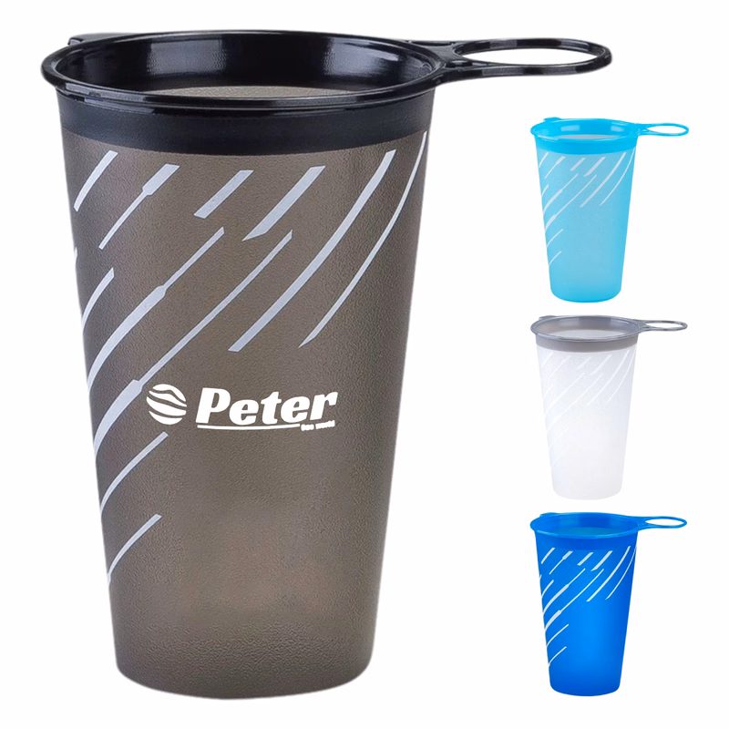 7oz TPU Collapsible Portable Sports Water Cup