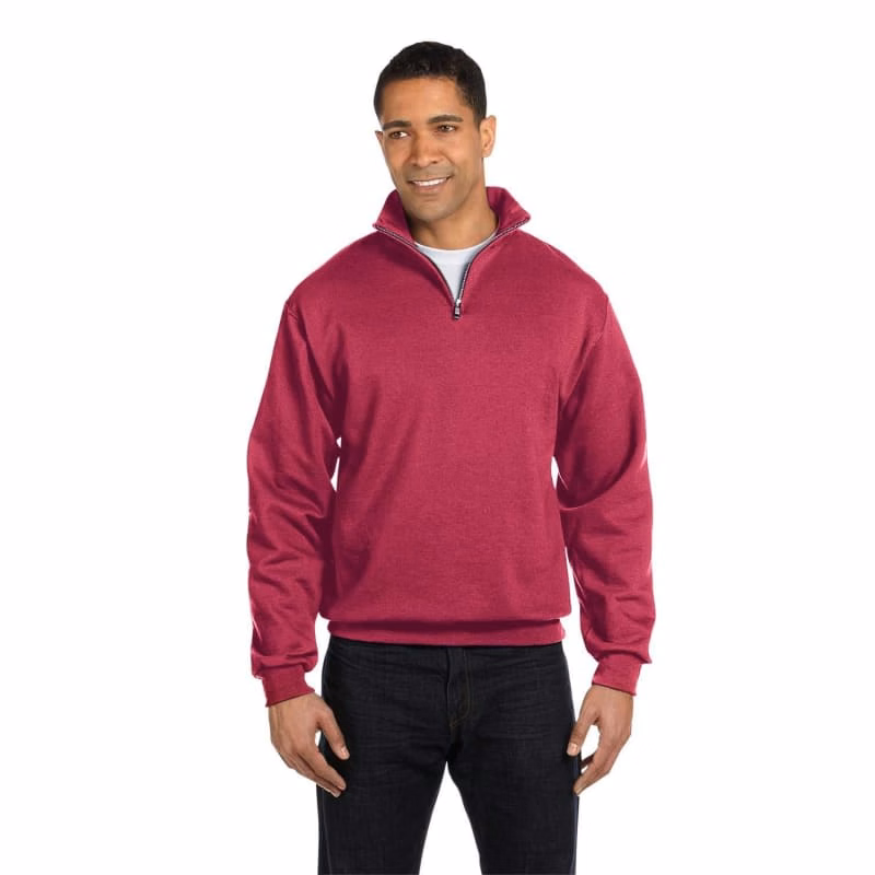 Jerzees 8 Oz., 50/50 NuBlend® Quarter-Zip Cadet Collar Sweat