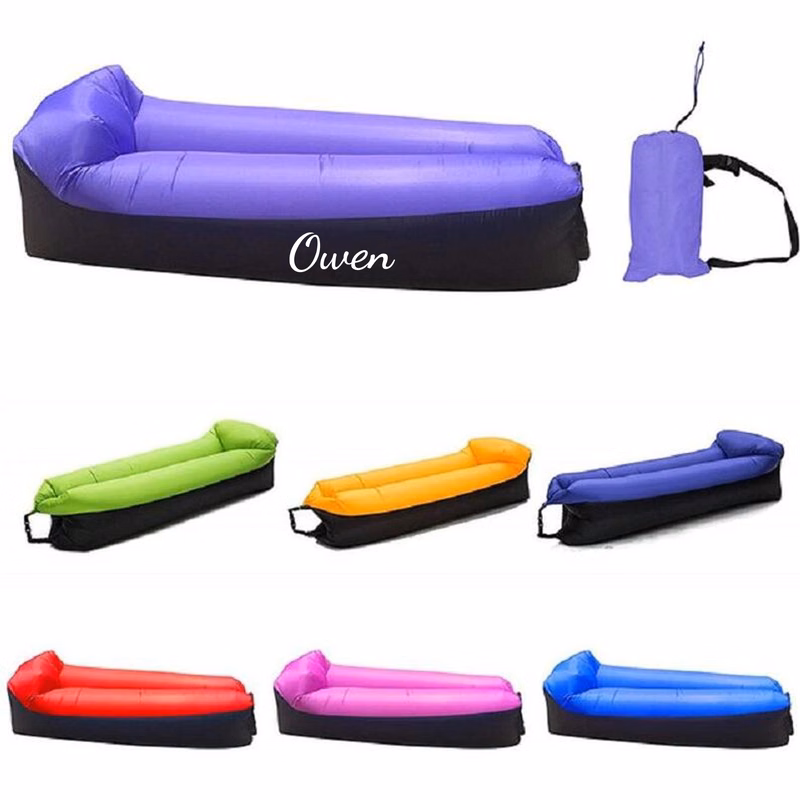 Inflatable Lounger Sofa w/ Carry Bag