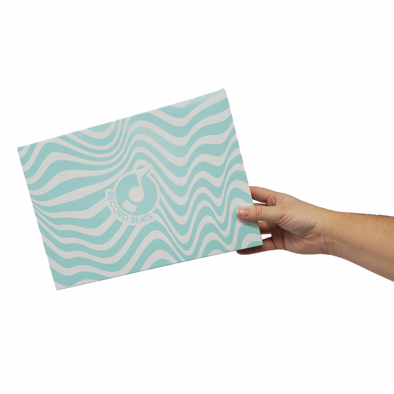 11" x 8" x 1-1/2" - Fold Above Box Chipboard Box