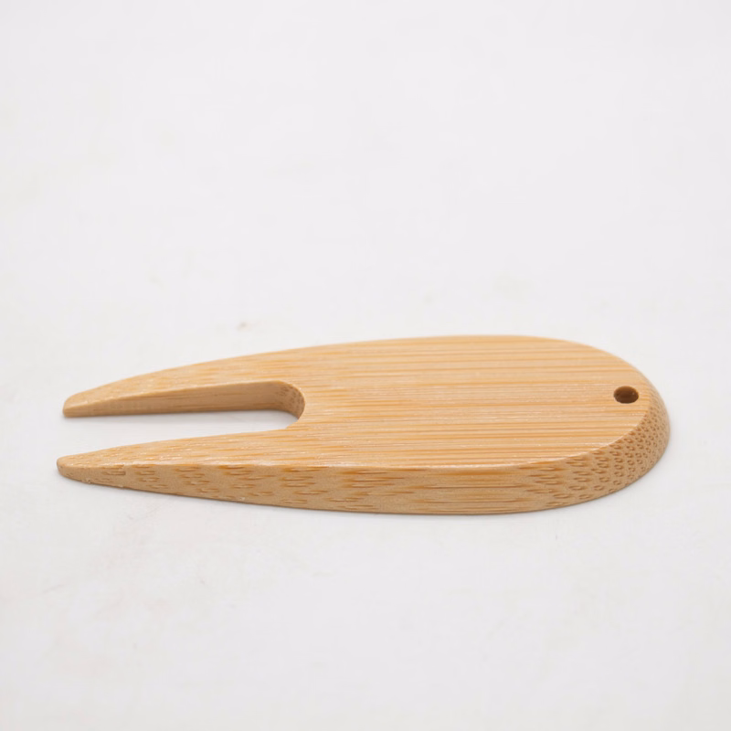 Bamboo Golf Divot Tool