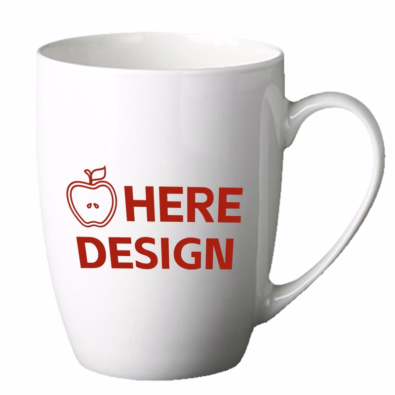 11 oz Bistro Glossy Personalized Coffee Mugs