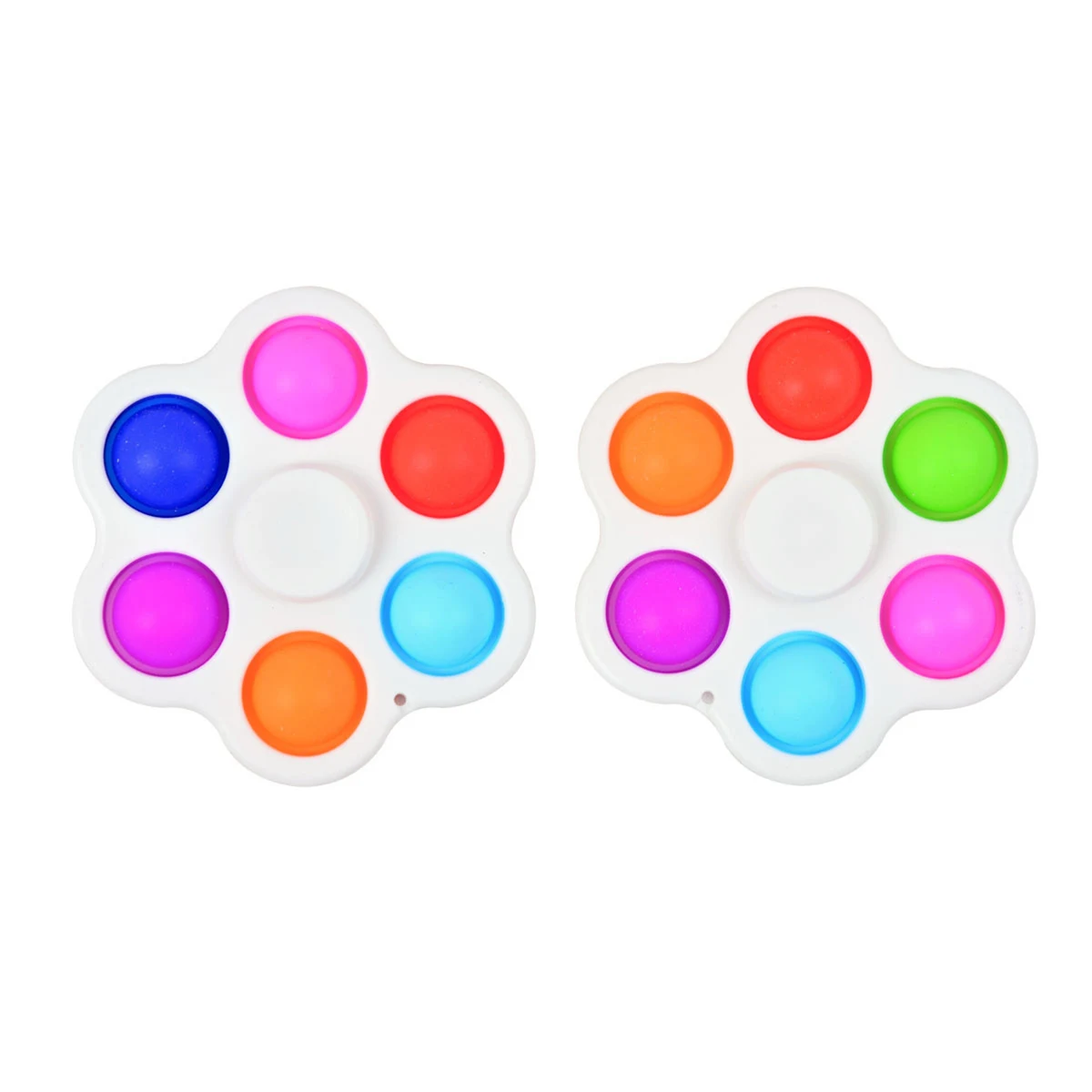 Six Bubbles Fidget Spinner Toys 1