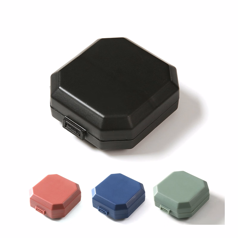 6 Compartments Portable Travel Pill Box