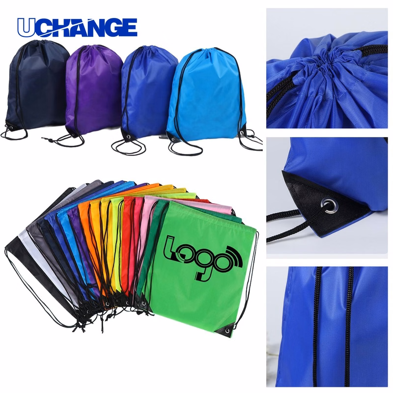 Durable Sports and Travel Drawstring Backpack