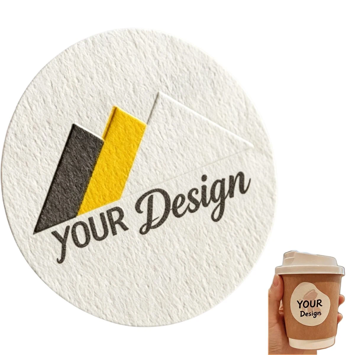 Eco-Friendly Textured Packaging Seal Tag 1