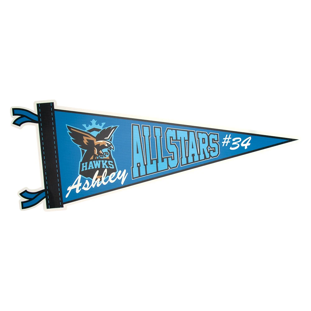 Pennant Yard Sign, Full Color 1