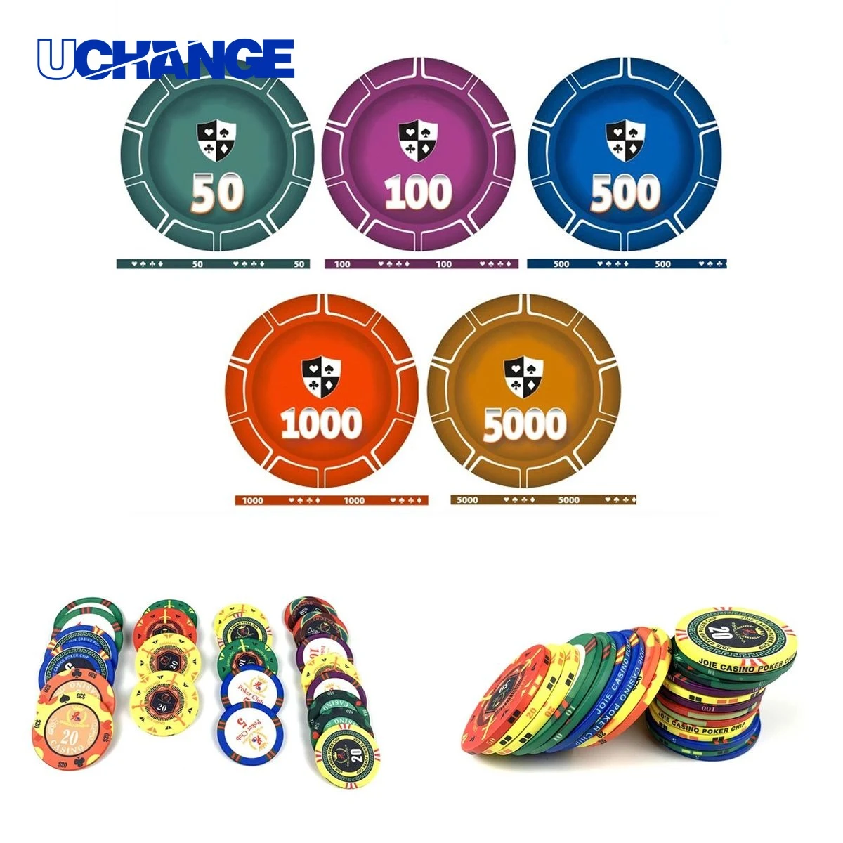 Custom Ceramic Poker Chip 1