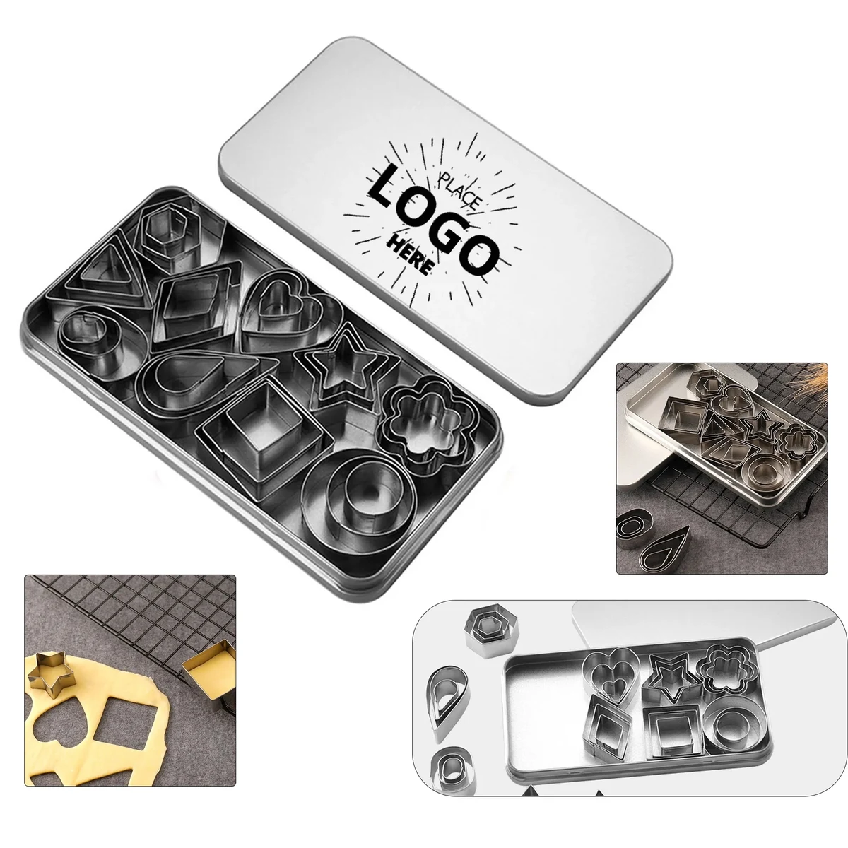 Stainless Steel Mini Cookie Mold 1