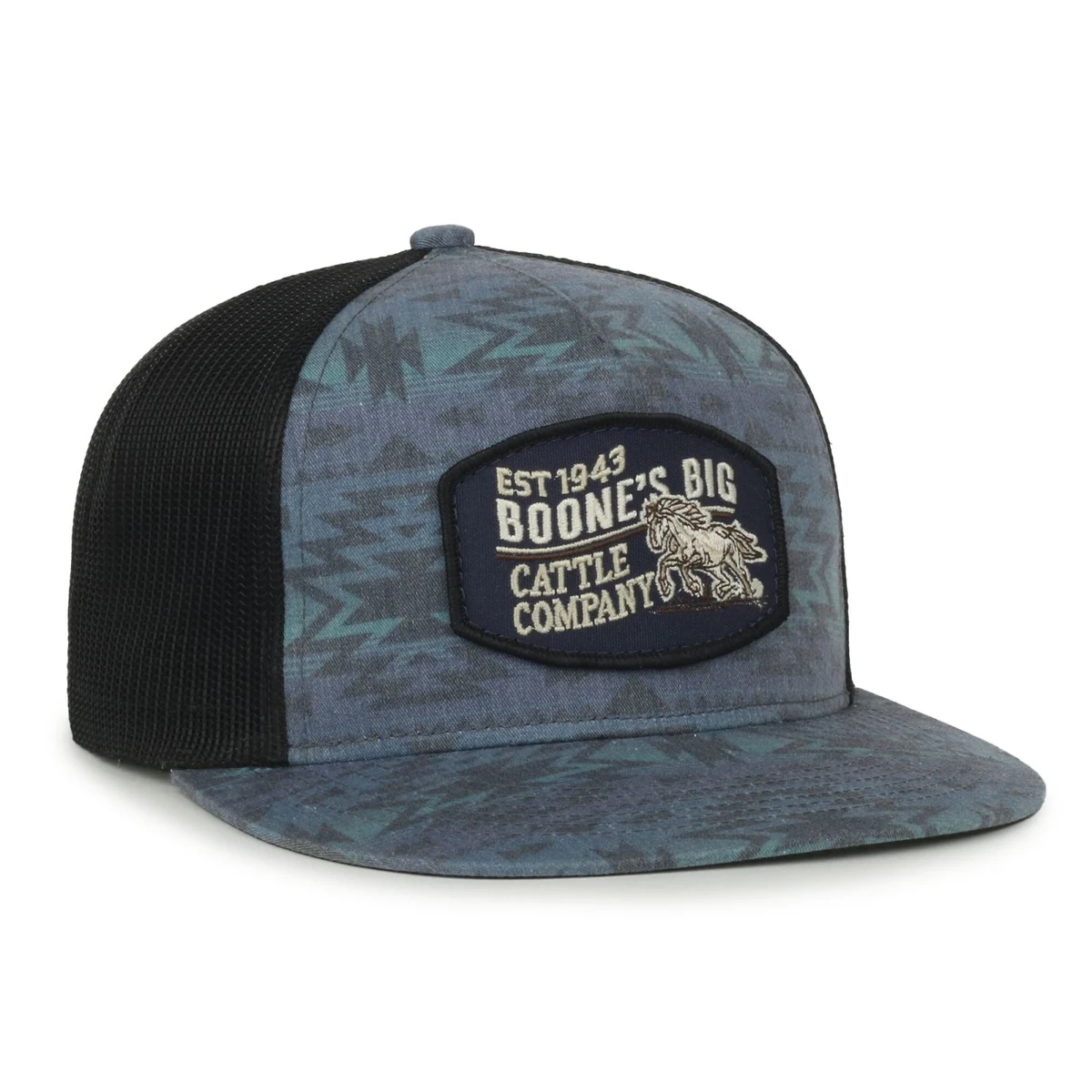 Printed 5-Panel Mesh Back 1