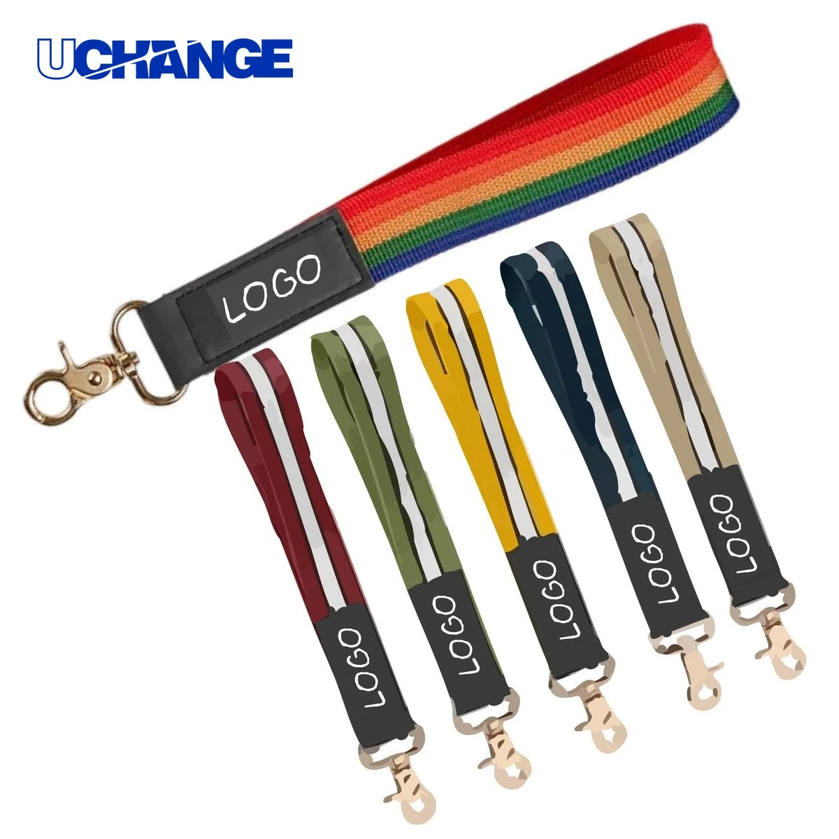 Polyester Wristlet Keychain Holder 1