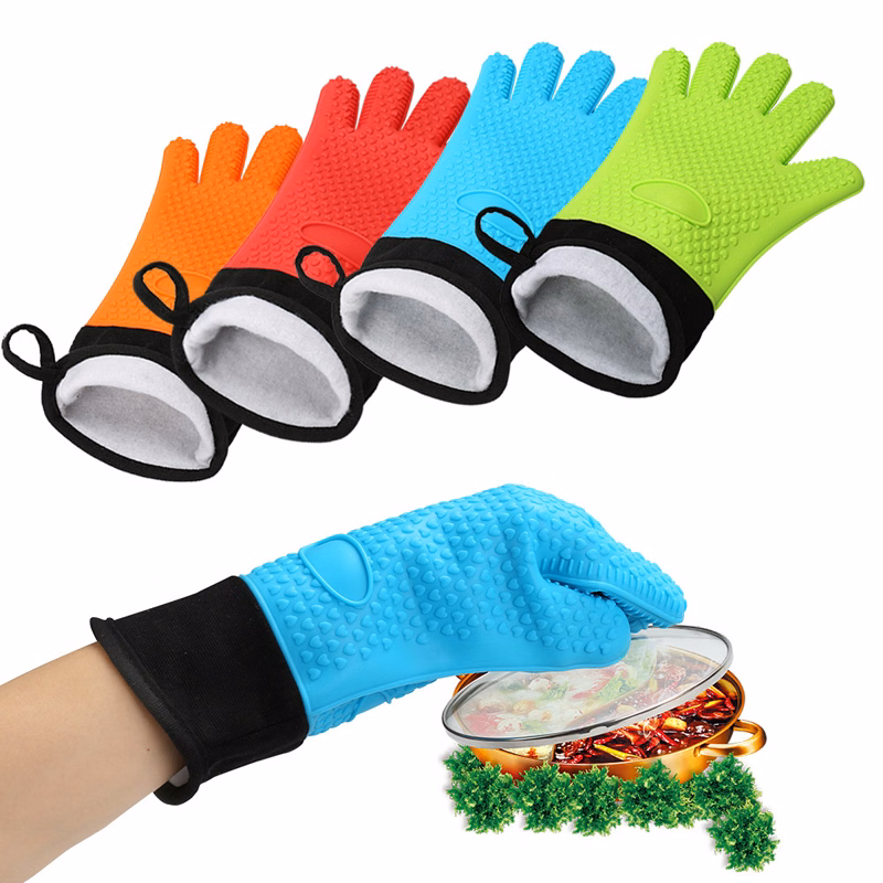Heat Proof Silicone Oven Glove Oven Mitt