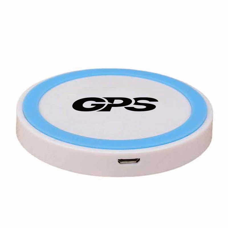 Mobile phone wireless charger pad with logo