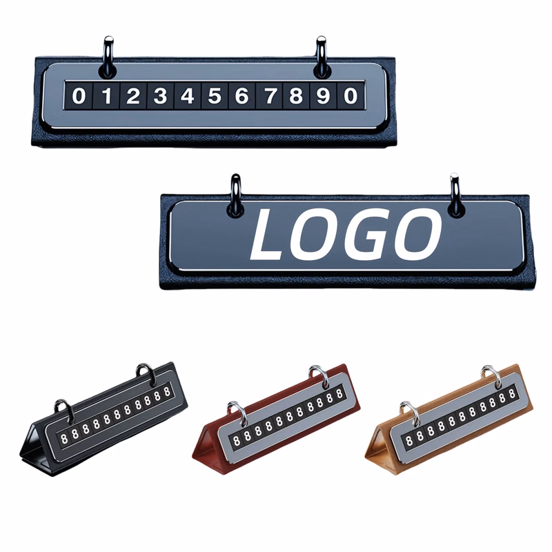 Page-Turning Car Parking Number Plate