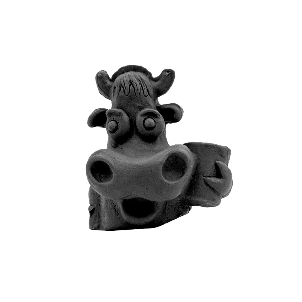 Pencil-Top Eraser Cow with Milk 1