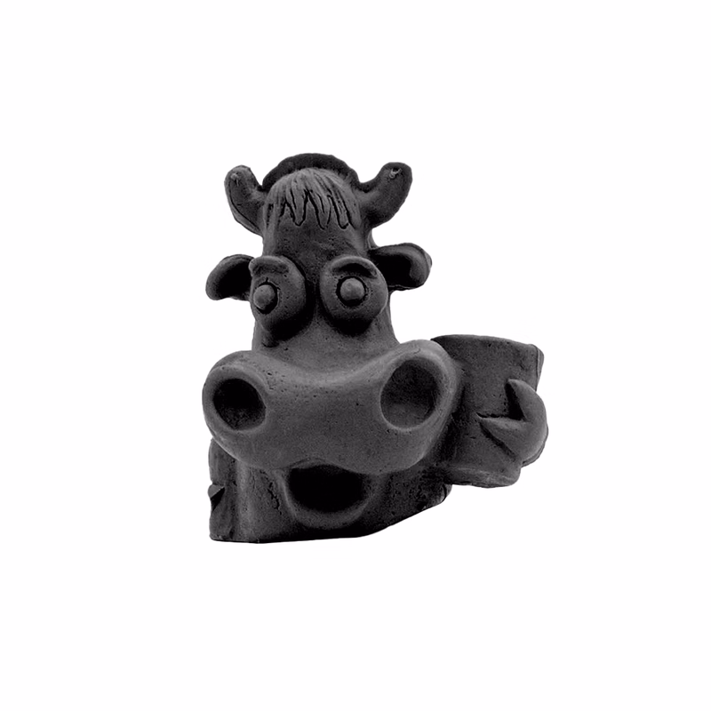 Pencil-Top Eraser Cow with Milk
