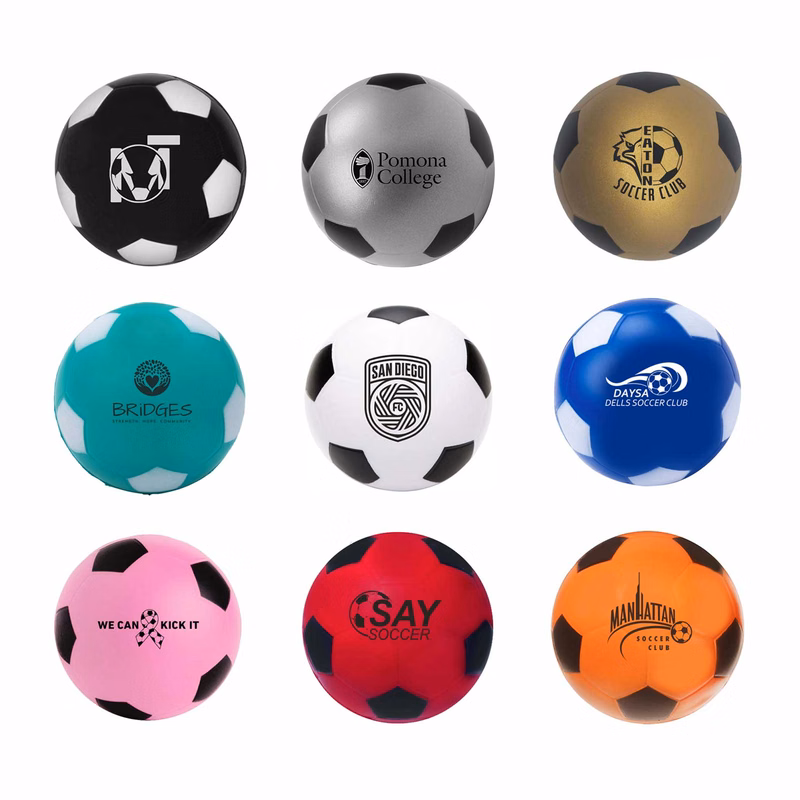 2 1/2" Soccer Ball Stress Reliever