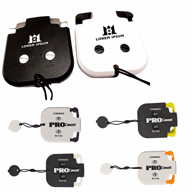 Mechanical Stroke & Putt Tracker with Lanyard for Golfers