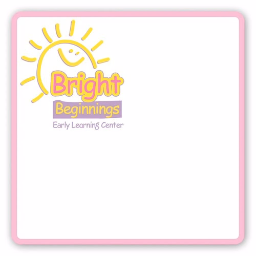 Full Color 50 Mil Name Badge (3"x3") Square