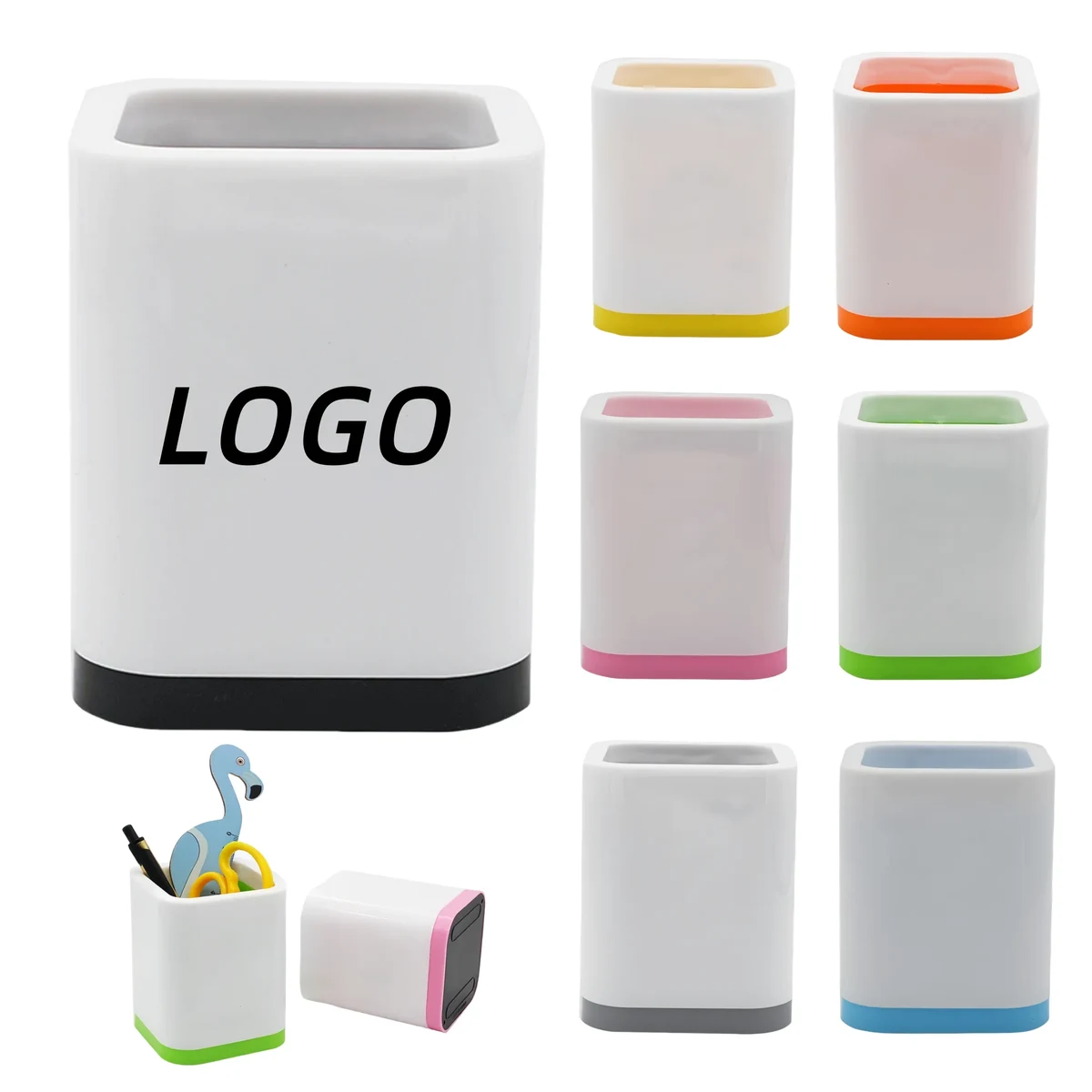 Square Storage Pen Holder 1