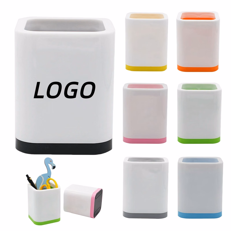 Square Storage Pen Holder