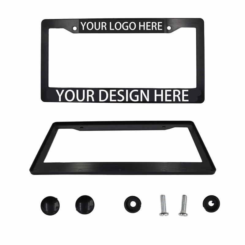 MOQ20 ABS License Plate Frame