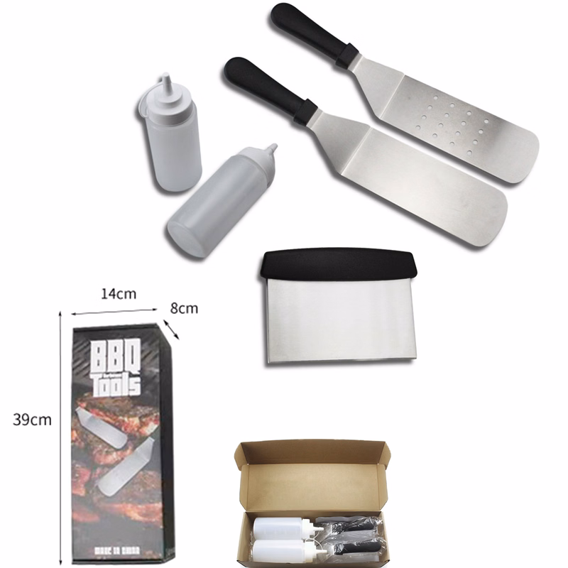 Flat top Professional Grade Accessory Griddle Tool Kit