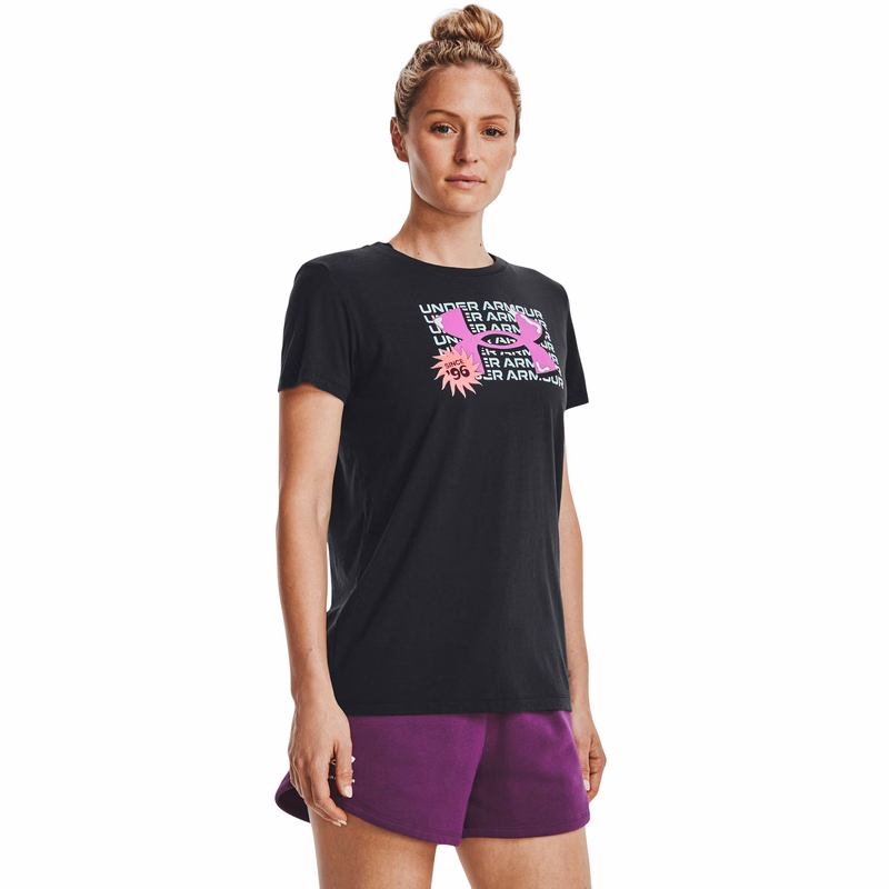 Women's UA Bold Shine Logo Short Sleeve 