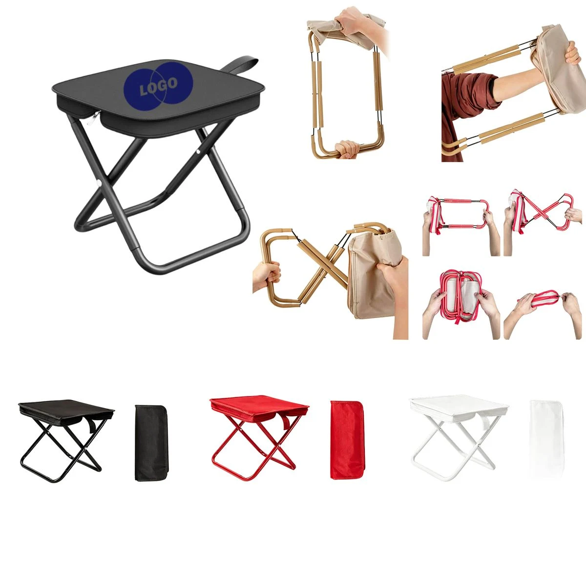 Outdoor Folding Camp Table & Chair Set 1