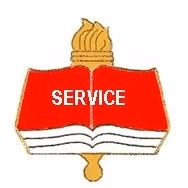 Service Academic Pin