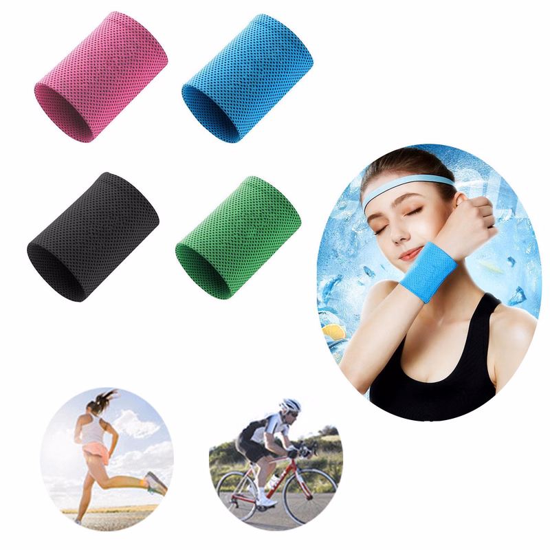 Elastic Cooling Sports Wristbands