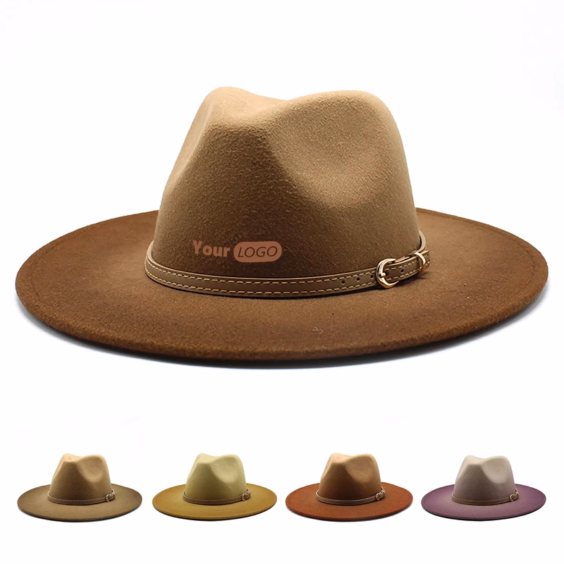 Cotton Gradient Fashionable Large Eave Hat