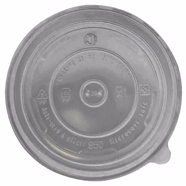 24 Oz. & 32 Oz. Paper Food Container Flat Lid