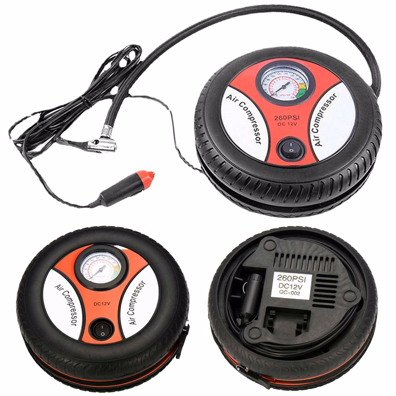 Car Travel Tire Air Pump Compressors