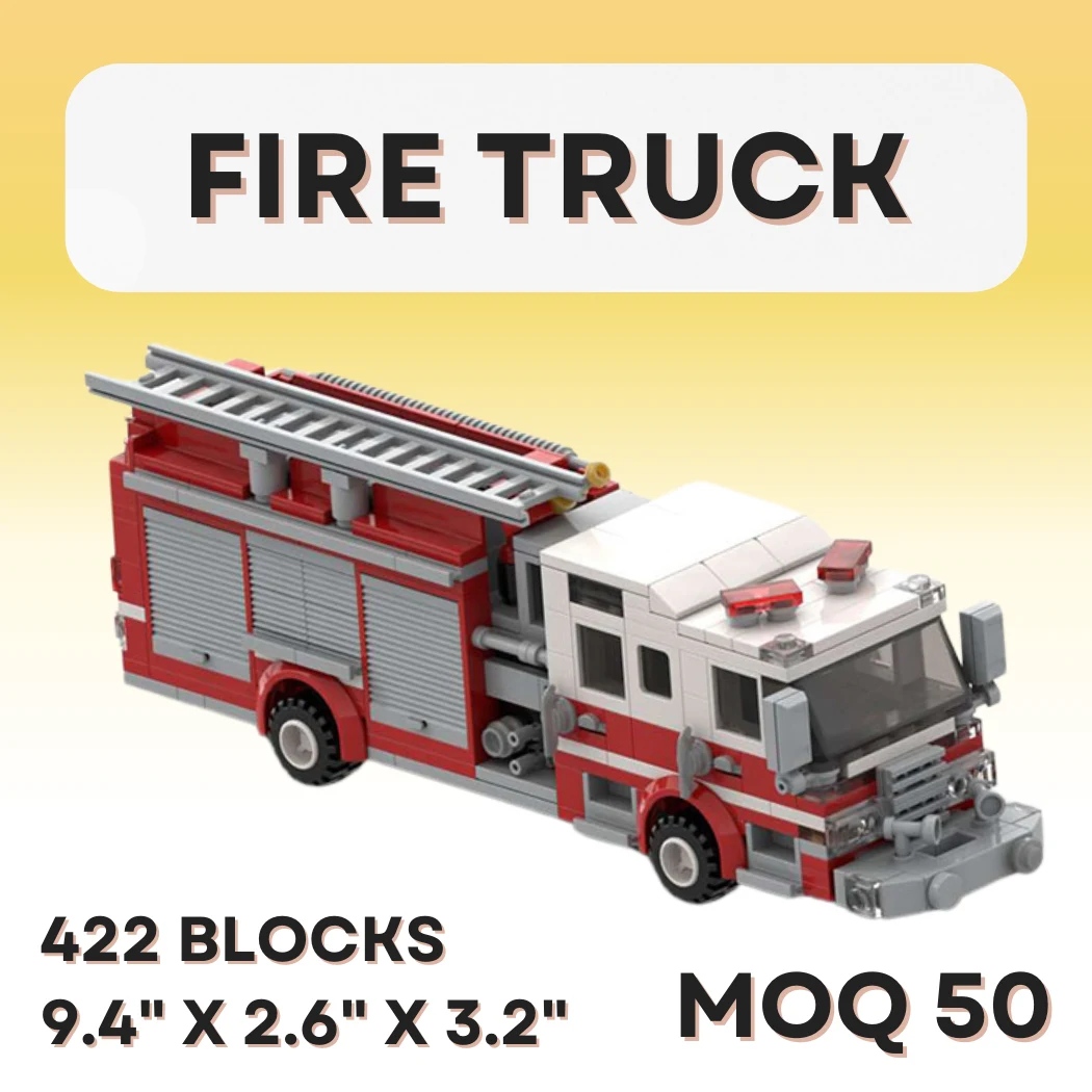 Buildifull Blocks Set - Fire Truck 1