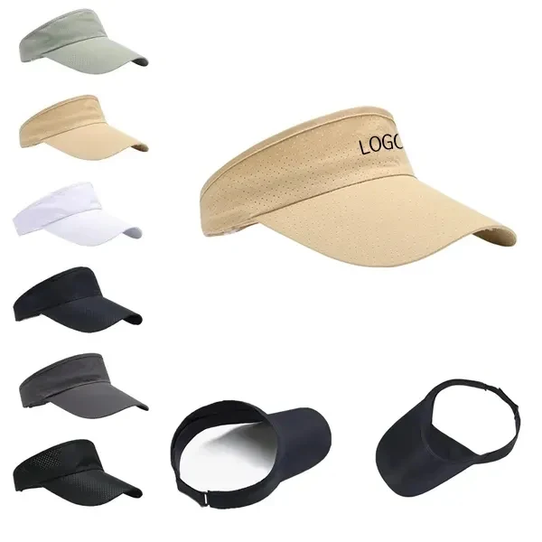 Lightweight Stretchy Sports Visor for Running Tennis Golf 1