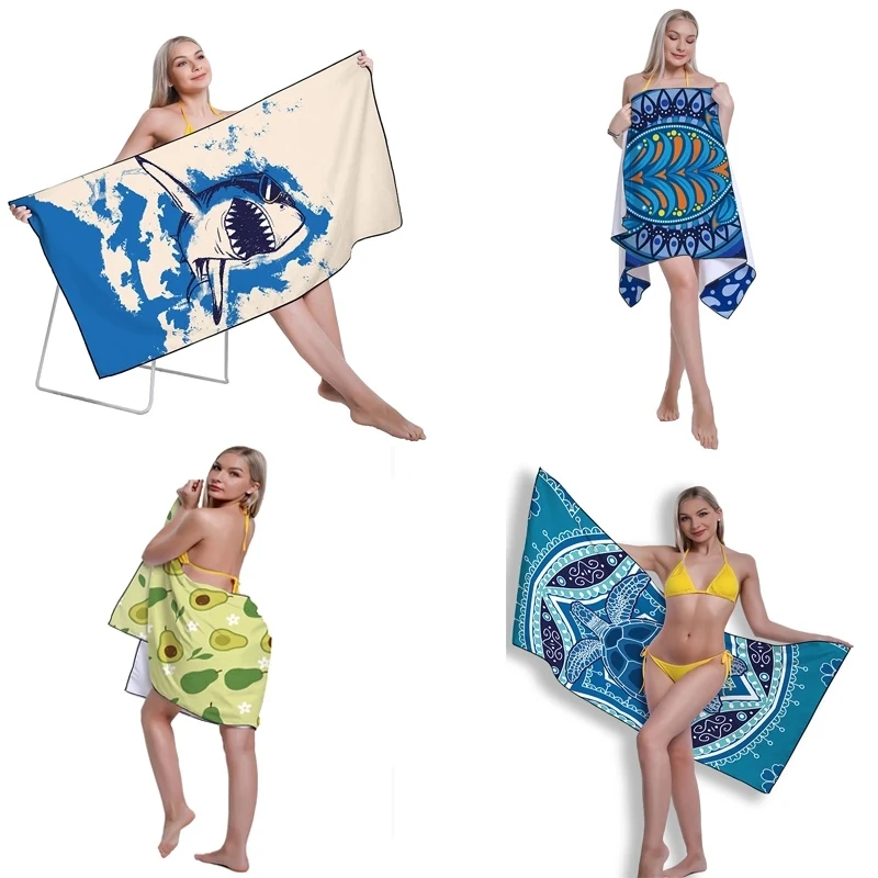 60'' X 30'' Microfibre Beach Towel 1