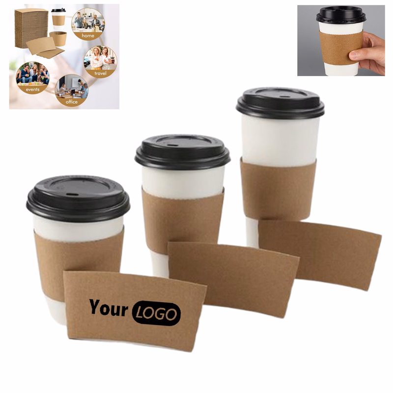 Disposable Thickened Coffee Cup Paper Sleeve