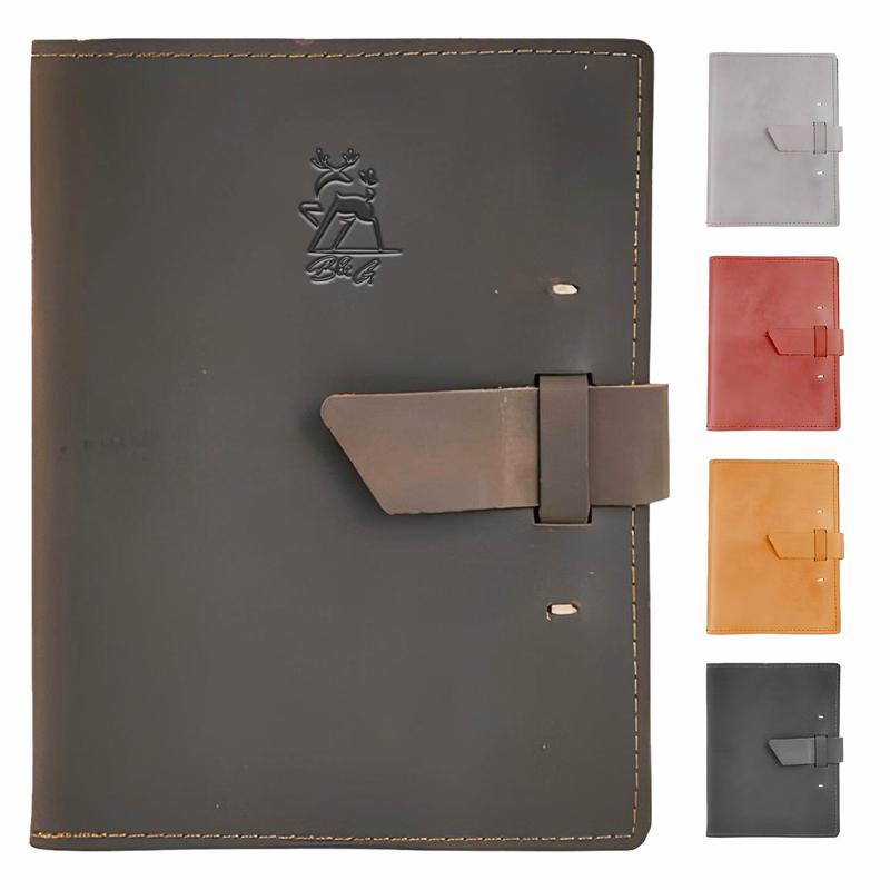 Switchback Refillable Leather Notebook (Medium - 6 x 8)