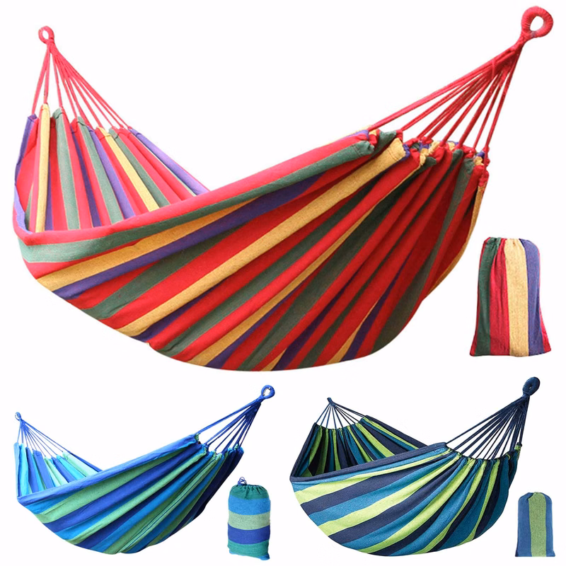 Single Canvas Hammock Stock