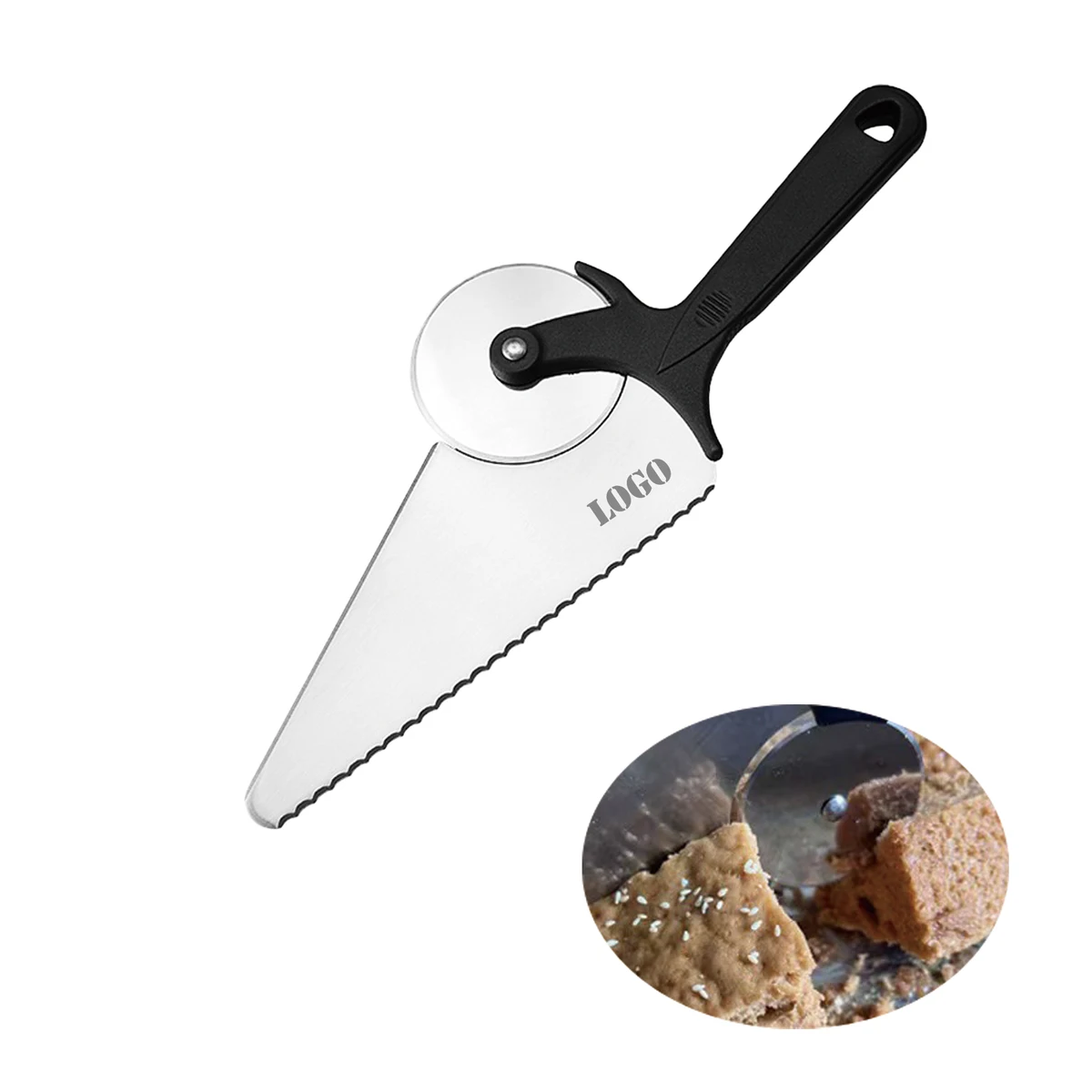 Multifunctional Stainless Steel Pizza Cutter 1