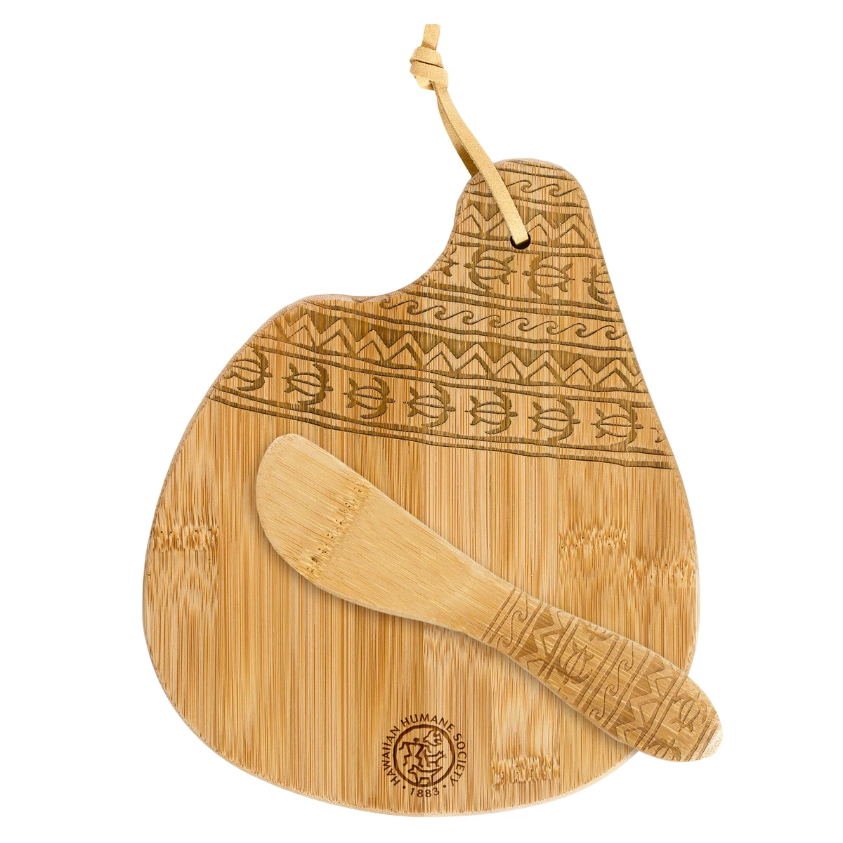 Tonga Serving Board and Spreader 1