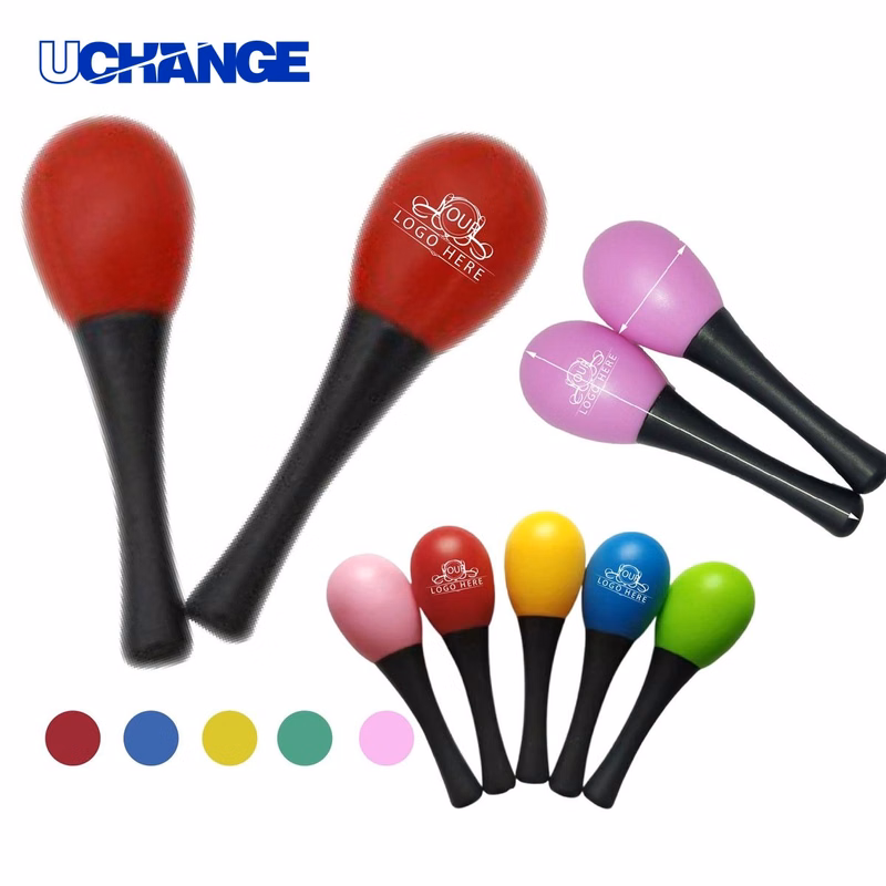 Plastic Egg Maraca Musical Instrument Toy