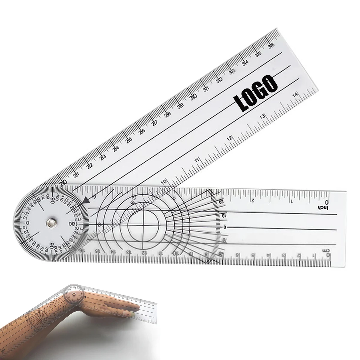Goniometer Plastic Ruler 1