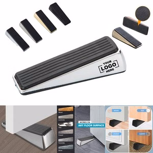 Elegant Removable Door Stopper With Rubber Face