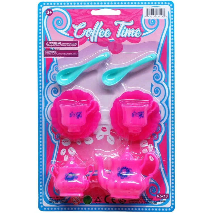 Tea Party Playsets - Pink 9 Pc 1