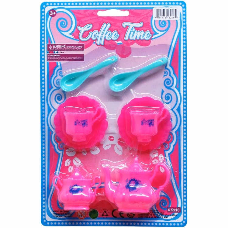 Tea Party Playsets - Pink 9 Pc