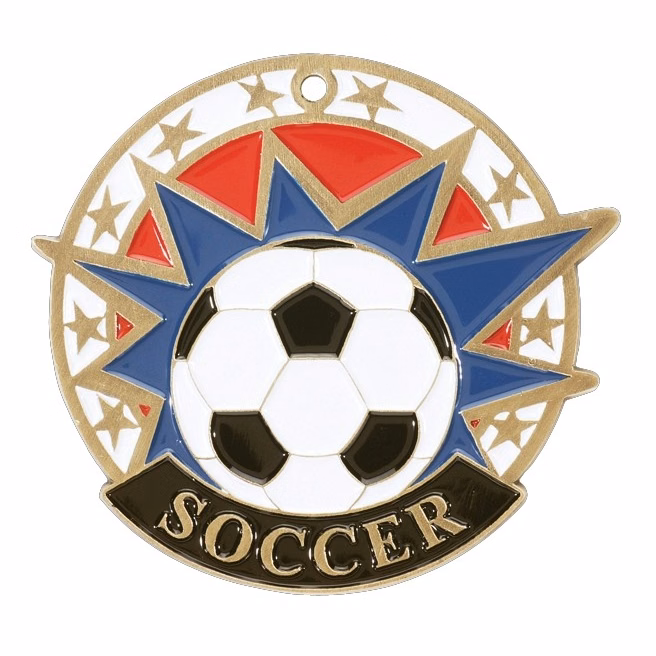 Soccer USA Sport Medal, 2"