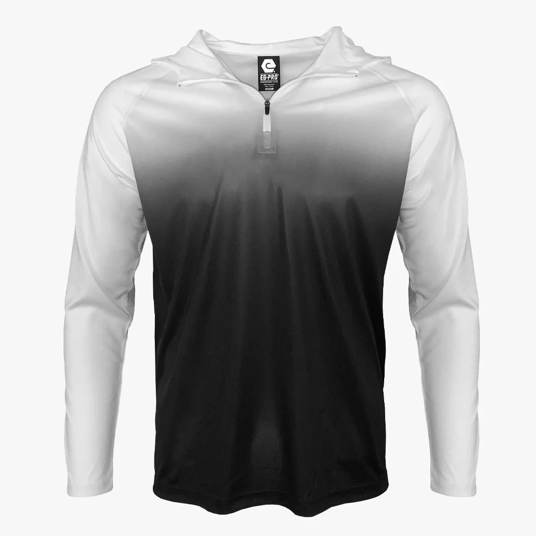 #E241 / Basic Training Men's Gradient 1/4 Zip Hoodie 1
