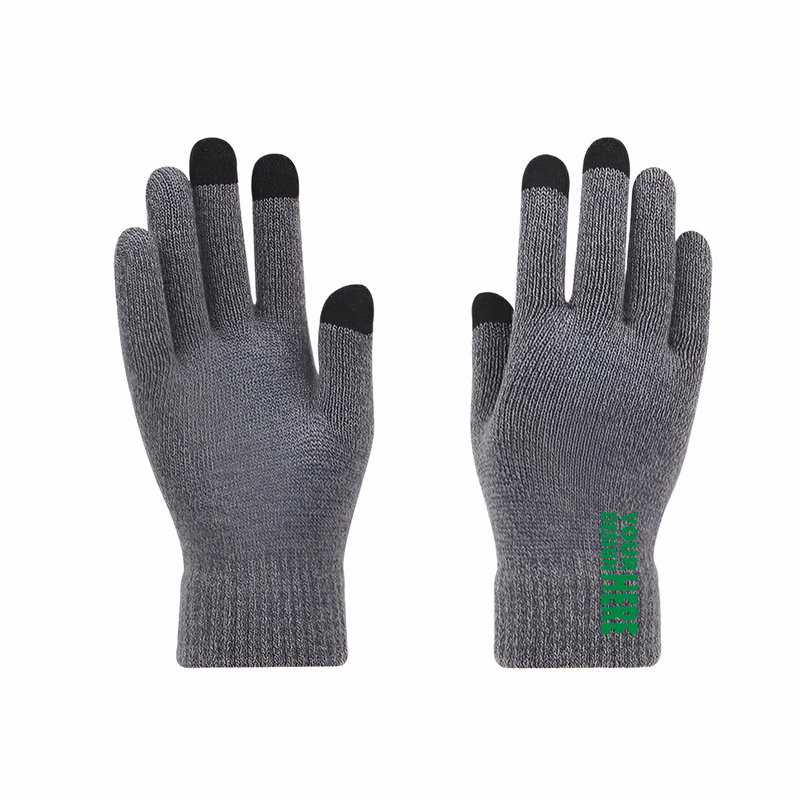 MOQ50 Warm Knitted Touchscreen Gloves With Logo